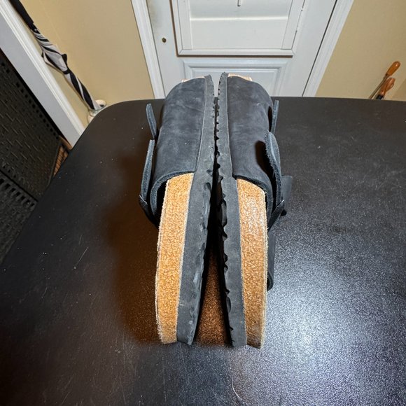 Birkenstock EUR 45 10.5  black nubuck sandal slipper unisex main image 4